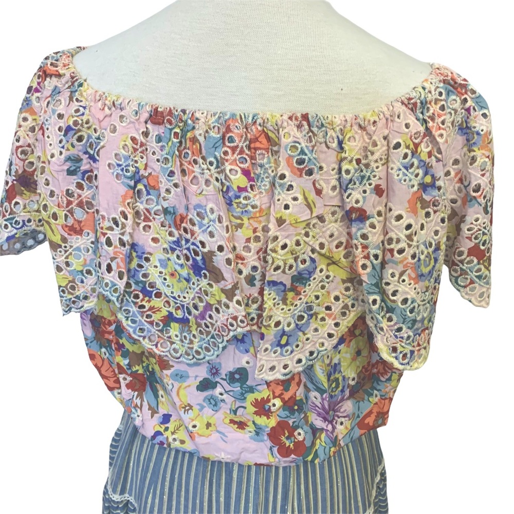 NWT Miss June F’ounce  off-shoulder summer top